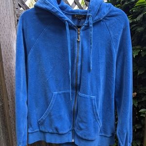 Y2K Juicy Couture Velour Zip Up Hoodie